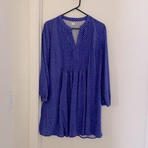 Boho Blue Dress